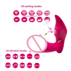 2 In 1 Clitoris Zuigende Vibrator G Spot Clitoral Vibrerende Realistische Dildo G Spot Stimulator Vibrator Voor Volwassen Speelgoed