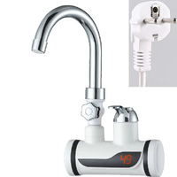 Robinet de douche électrique à affichage LED 3000W au design moderne Vente en gros Chauffe-eau à chauffage rapide pour salle de bain et cuisine