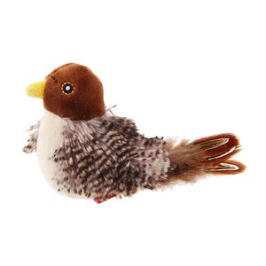 For Plush Eco-friendly Cat <strong>Toy</strong> Simulation Sounding Bird Mouse <strong>Parrot</strong> Hedgehog Cricket Teasing Stick Grinding Teeth - Product Image 6