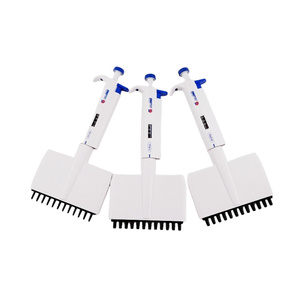 Veidt Weighing QIUJING Laboratory Manual Adjustable Pipette 12-<b>Channel</b> 8-<b>Channel</b> Micropipette Pipettor 0.5-300l Microliter - Product Image 3
