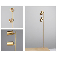 Éclairage LED Moderne Personnalisable Réglable pour Présentoirs de Bijoux et Montres, Double Tête, pour Vitrines de Magasins et Musées