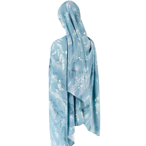 Sciarpa tradizionale Hijab con stampa floreale morbida e leggera di alta qualità per i musulmani per Eid - Product Image 4