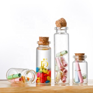 Stock sfuso piccola bottiglia di caramelle sale marino chicco di <span class=keywords><strong>caffè</strong></span> e spezie barattolo di vetro vuoto fiale di vetro con sughero - Product Image 6