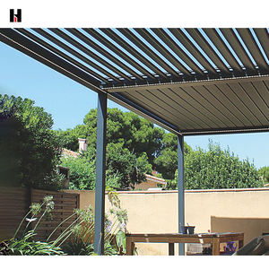 Pergola de remise à neuf bioclimatique gazebo pergola chinoise moderne d'extérieur en aluminium - Product Image 3