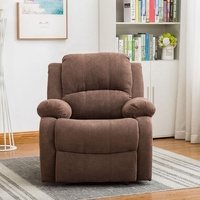 Ensemble de canapé-lit convertible en tissu et cuir de vache, meubles uniques électriques, pour salon