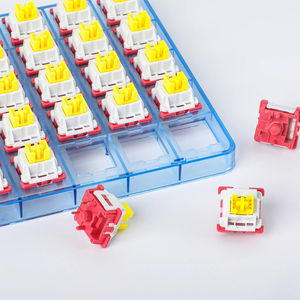 Interrupteur linéaire 5 broches lubrifié en usine LEOBOG Nimbus V3, interrupteur entièrement en POM, compatible avec les touches MX - Product Image 6