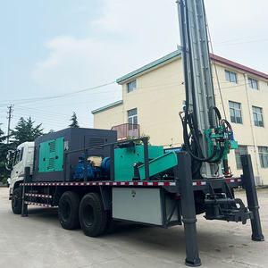 LKW-montiertes Bohrloch DTH Pneumatisches Bohr gerät Wasser brunnen Pneumatische Bohrmaschine Luft kompressor Motor Motor Zahnradpumpe zu verkaufen - Product Image 1