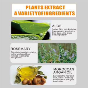 Gel de <span class=keywords><strong>Afeitar</strong></span> Antisensible de Larga Duración Barber, <span class=keywords><strong>Espuma</strong></span> Hidratante, OEM, Gel de <span class=keywords><strong>Afeitar</strong></span> a Base de Agua con Esencia de Plantas, Fresco y Confortable - Product Image 5