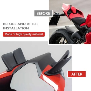 DUCATI <span class=keywords><strong>Panigale</strong></span> V2 V4 V4S <span class=keywords><strong>V4R</strong></span> 2018-2024 Nouveaux accessoires de moto GP Carénage arrière Aileron latéral Aile fixe déflecteur - Product Image 5