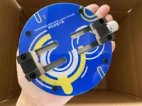 Support de carte mère rotatif en verre trempé TE-075, fixation précise pour réparation de circuits imprimés