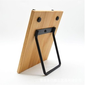 Wooden Desktop <b>Calendar</b> Stand Simple Solid Wood Base For Office Or Home Use Digital Printing Customizable Monthly Display - Product Image 3