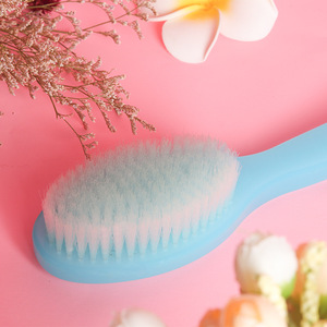 Cepillo de Baño Ovalado con Cerdas Suaves 38x7x4cm, Exfoliante de Plástico para Espalda, Herramienta de Masaje - Product Image 2