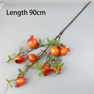 Simulazione di plastica frutta fiore di melograno fiore di decorazioni per la casa a buon mercato - Product Image 3