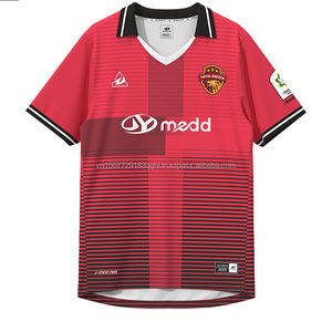 Camiseta Deportiva de Fútbol Vintage con Cuello Redondo y Estampado por Sublimación, Manga Corta, Transpirable, de Secado Rápido, Anti-UV, Unisex, Personalizable - Product Image 6