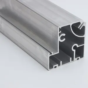 Porta scorrevole a 2 binari in alluminio, fornitore di canali per porte scorrevoli a doppio binario in alluminio