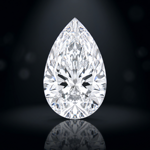 Diamant de laboratoire en forme de poire certifié IGI, 4,5 carats, couleur D, clarté VS1, coupe excellente, pour la fabrication de bijoux - Product Image 3