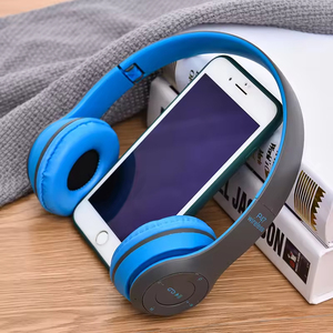 Draadloze hoofdtelefoon P47 Stereo Headset met SD-kaartlezer, ingebouwde microfoon en bedrade aansluiting - Product Image 2