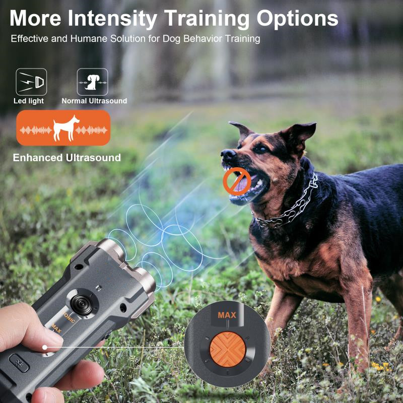Professional Electric Trainer Repeller Pet Anti Barking Handheld Device - WellTurn U20 Ultrasonic Do