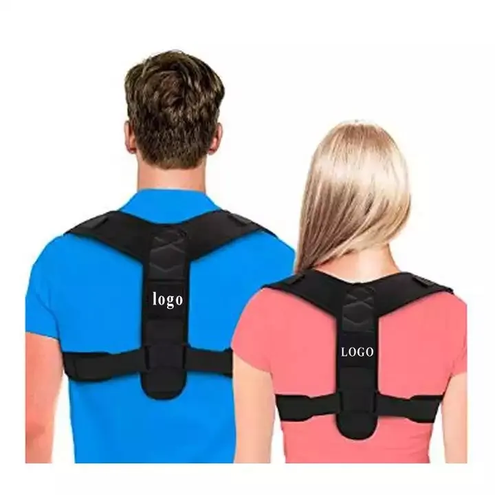 Корректор осанки, регулируемый Бандаж на верхнюю часть спины для поддержки ключицы и облегчения боли от шеи, спины и плеч