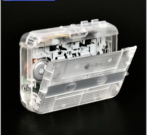 Lecteur de cassettes USB transparent BT avec radio AM/FM et son stéréo clair – Vente chaude directe usine - Product Image 5