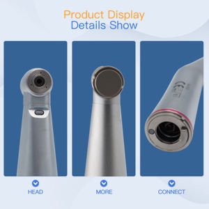 <span class=keywords><strong>Foshan</strong></span> Is Tandheelkundig Handstuk Voor Kliniek Fabrieksprijs 1: 5 Contra Hoek Drievoudige Waterspray Lage Snelheid Handstukken Met Led - Product Image 3