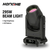Luz Móvil de Haz Sharpy de 295W con Control DMX 512, Modelo Privado Honghe, para DJ, Fiestas, Clubes, Conciertos y Bodas