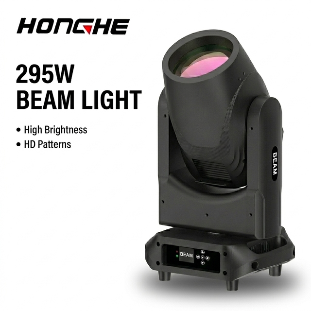 Honghe Private Model DMX 512 Control 295W  Sharpy Moving Head Beam Light for DJ Party Club Concert Wedding