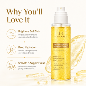 Spray d'essence éclaircissante à la vitamine <span class=keywords><strong>C</strong></span> et au niacinamide, marque privé<span class=keywords><strong>e</strong></span>, léger, non collant, hydratant et apaisant pour un éclat rosé - Product Image 6