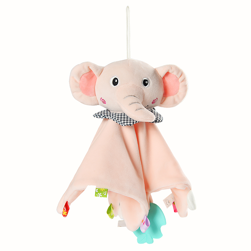 Новый дизайн 2020, детское полотенце для успокоения, полотенце для младенцев с милыми мультяшными животными, игрушка для малышей