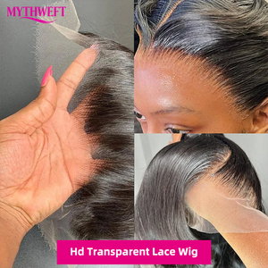 Envío Gratis, Peluca de Cabello Humano Ondulado de Alta Calidad, 100% Cabello Virgen Remy, Peluca Frontal de Encaje Brasileño, Peluca Frontal de Encaje 360 - Product Image 4