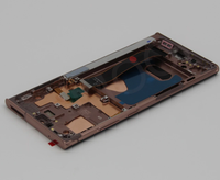 Montaje de LCD Oled con marco para Samsung Galaxy Note 20 Ultra 5G, pantalla LCD Oled con Marco, pantalla LCD de 2G/DS