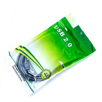 Câble d'impression USB 2.0 A-B gris en cuivre sans oxygène à port carré pour connexion d'imprimante