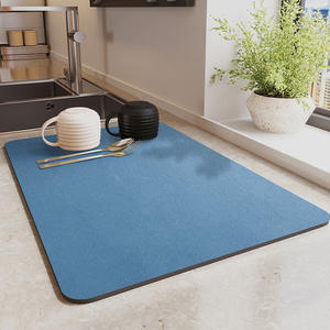 Tapete de Cocina Absorbente Antideslizante de Tierra de Diatomeas, Cuadrado, para Uso en Encimeras del Hogar - Product Image 1