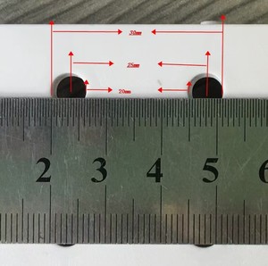 Crochets pour panneaux perforés, crochets pour étagères à papier, crochets à angle droit de 90 degrés à la extrémité, crochets pour trous ronds F32, crochets pour tiges rondes - Product Image 6