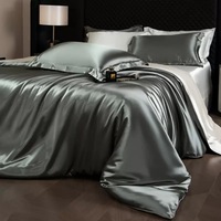 Parure de lit de luxe tissée moderne en polyester, très demandée, pour lit King et Queen, avec drap-housse et couette pour mariage