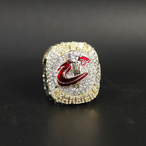 2016 Cleveland Cavaliers <span class=keywords><strong>Championship</strong></span> Knight <span class=keywords><strong>Basketball</strong></span> Ring Custom Fan Edition Memorial Nostalgic Classic Ring - Product Image 1