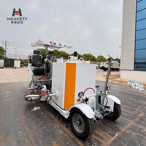 HW660 Velocidad DE TRABAJO rápida Termoplástico Hot <span class=keywords><strong>Spray</strong></span> Road Marking Painting Machine para Highway - Product Image 2