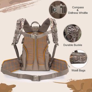 Free Sample Wholesale Travel Outdoor Rucksack for Trekking Bag Hunting Backpack <b>Bagpack</b> Mountain Climbing Hiking Other Backpacks - Product Image 4