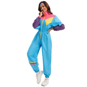 Vendeur chaud 80s 90s Vintage <span class=keywords><strong>Costume</strong></span> de danse adulte déguisement carnaval Hip Hop veste de sport fête scène Performance Costumes - Product Image 1