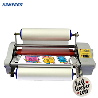 Rouleau de plastifieuse de bureau A3 froid chaud à rouler la machine à plastifier pour Film Bopp/feuille/Film de pochette de plastifieuse