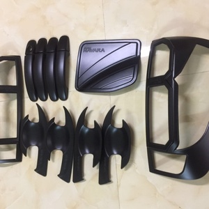 Accessoires extérieurs pour pick-up KQD 4X4, kit complet en ABS noir, protection de la carrosserie, remplacement du cache des feux antibrouillard avant - Product Image 4