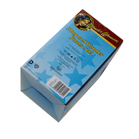 Boîte d'emballage de jouets pour enfants en carton ivoire de luxe, personnalisable, recyclable, avec fenêtre transparente, pelliculage mat, forme trapézoïdale, vente en gros