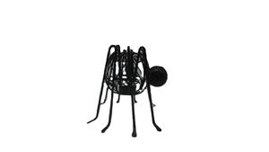 Portavelas de hierro personalizado con diseño de araña y animales, adorno artesanal de Metal impreso con serigrafía para decoración de vacaciones de Halloween - Product Image 2