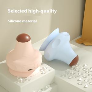 Balle de massage musculaire électrique OEM avec <span class=keywords><strong>ventouse</strong></span> d'entraînement balle de massage murale personnalisée en silicone souple pour les muscles - Product Image 1