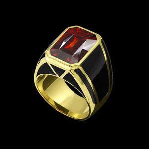 Anello con Pietra Scintillante Bicolore, Gioiello Elegante da Donna per Uso Quotidiano - Product Image 1