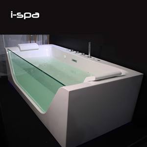 Bañera Rectangular Blanca de Acrílico Moderna Maiden - Product Image 4