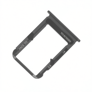 Vassoio porta SIM Xiaomi Mi9 in alluminio nero/grigio, ricambio per accessorio cellulare - Product Image 3