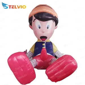 Japanese anime cartoon mascot Pinocchio inflatable puppet cartoon for advertising decoration