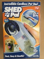 Aspirateur à poils d'animaux sans fil électrique, alimenté par batterie, en ABS, écologique, pour chats et chiens, portable, avec fonction massage et élimination des poils.