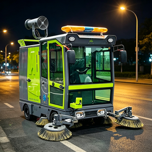 Balayeuse routière multifonctionnelle centralisée pour nettoyage humide et sec, avec <span class=keywords><strong>panneau</strong></span> intégré, pour le nettoyage des routes des sites touristiques - Product Image 5